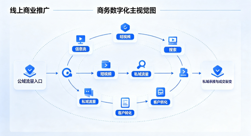 景德镇线上商业推广怎么做？全域流量闭环搭建与低成本转化实战指南